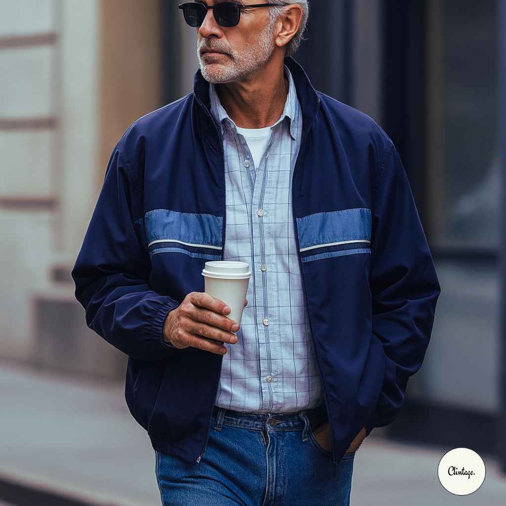 "I Know a Guy" Vintage Track Jacket - Size L