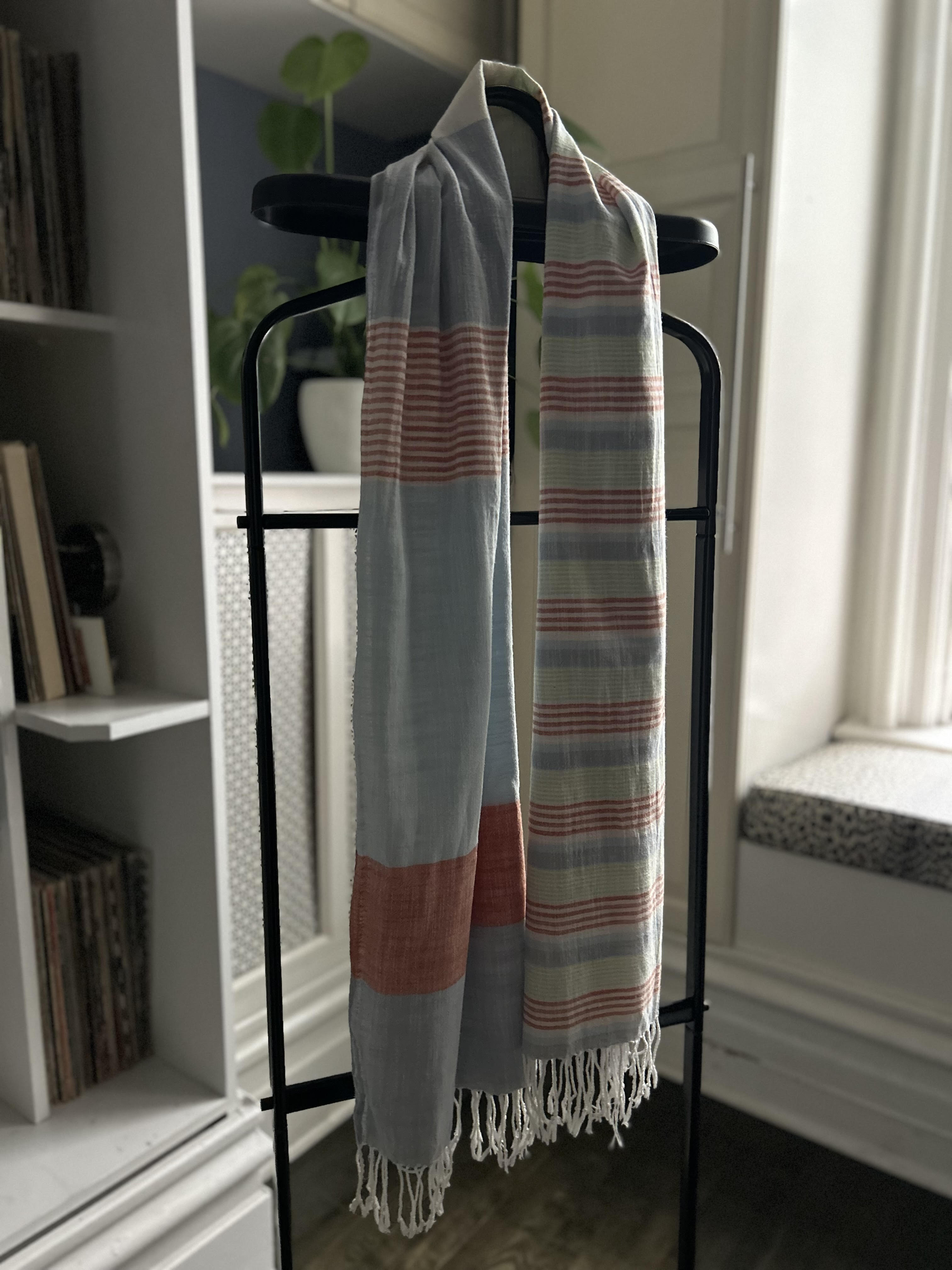 Summer Scarves - Linen - Raw Cotton